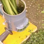 Мини-измельчитель для травы и листьев из УШМ